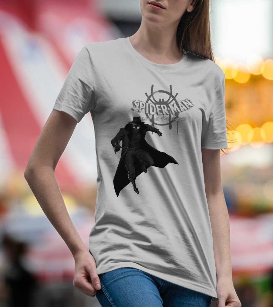 Marvel Spider-Man Into The Spider-Verse Noir T-Shirt