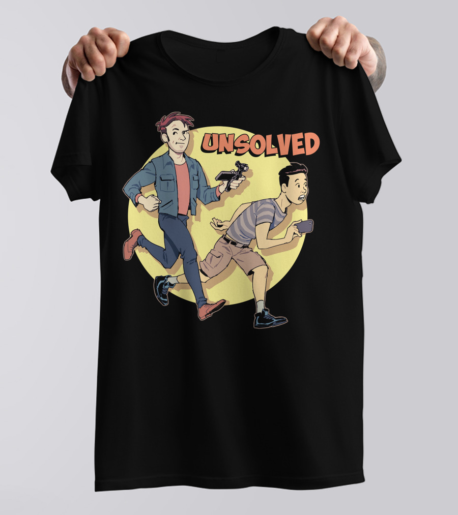 BuzzFeed Unsolved Animated Saturday Morning Mystery Adventure T-Shirt