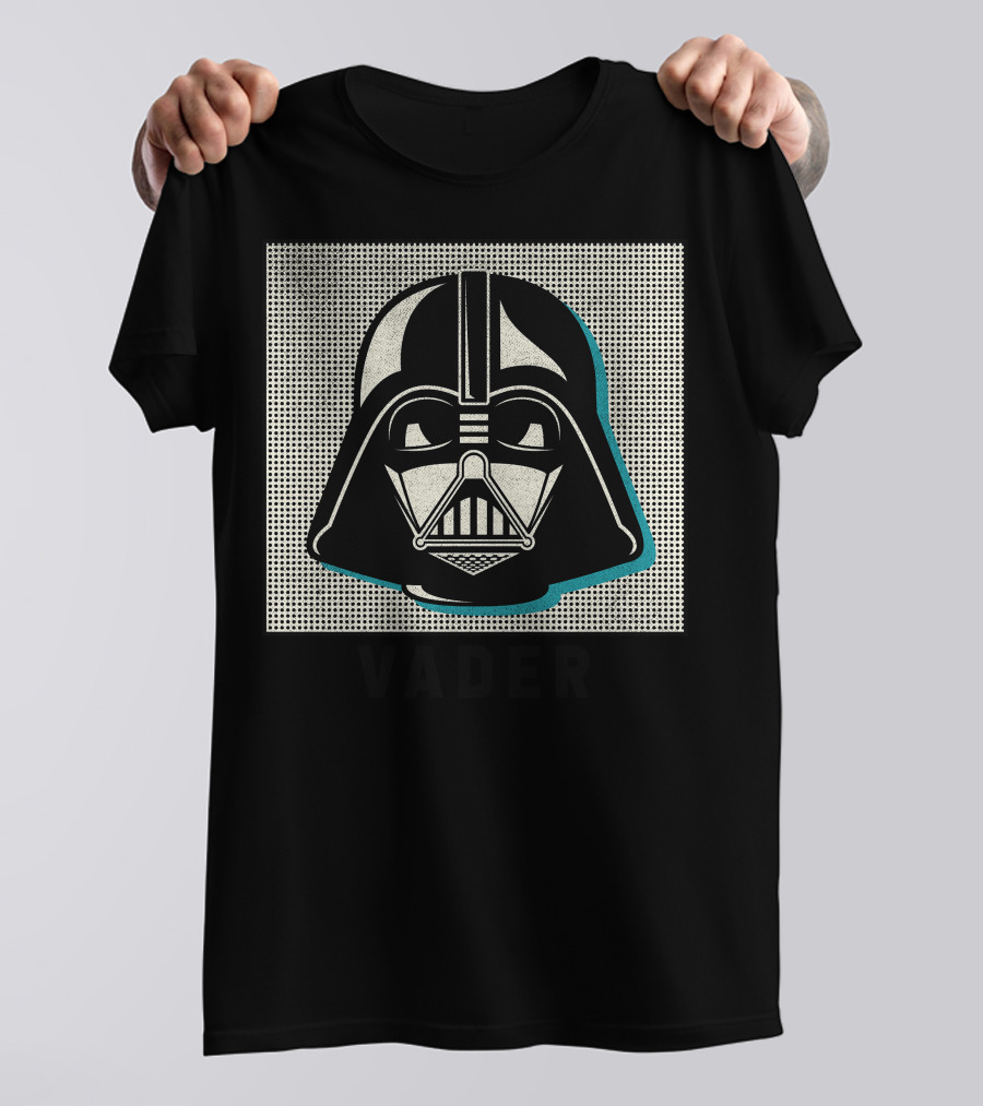 Star Wars Darth Vader Pop Art Shadow Vader T-Shirt