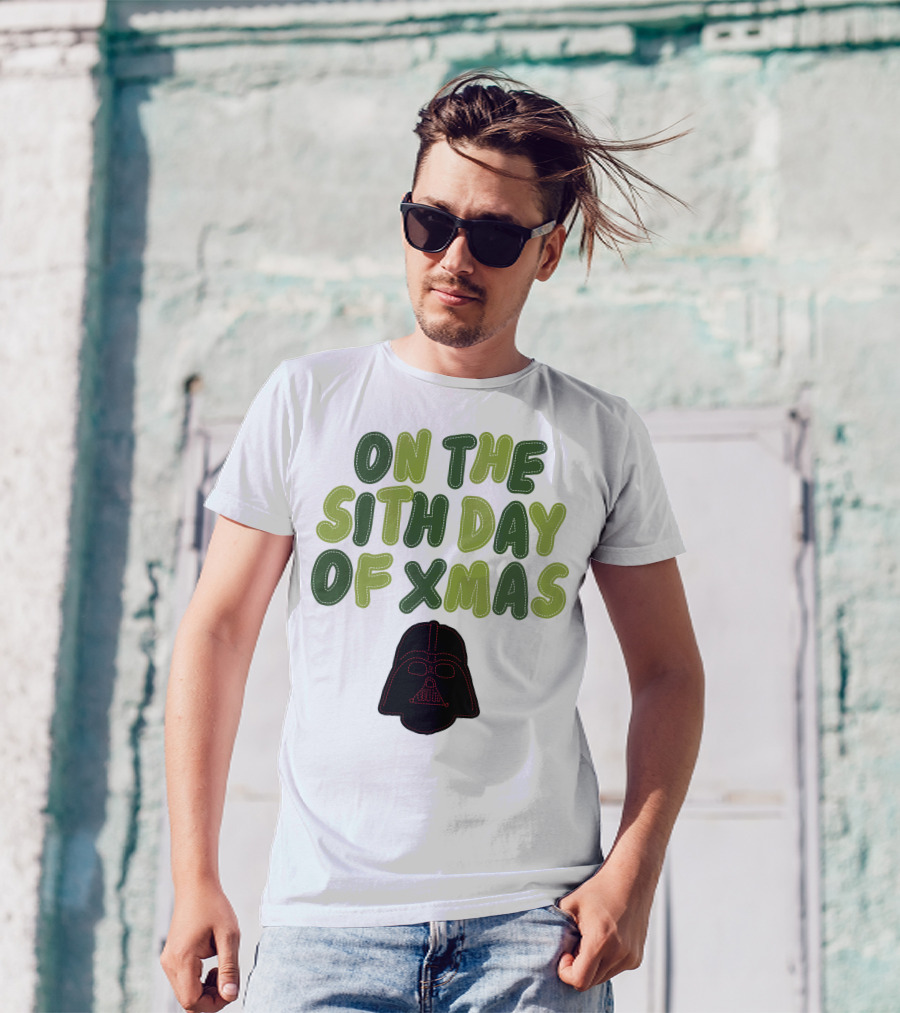 Star Wars Darth Vader On The Sith Day Of Xmas T-Shirt