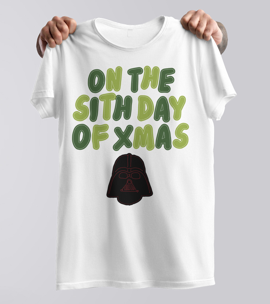 Star Wars Darth Vader On The Sith Day Of Xmas T-Shirt