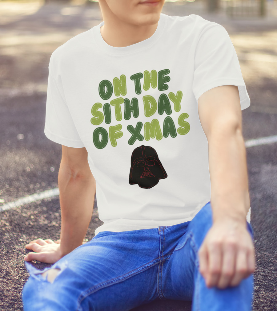 Star Wars Darth Vader On The Sith Day Of Xmas T-Shirt