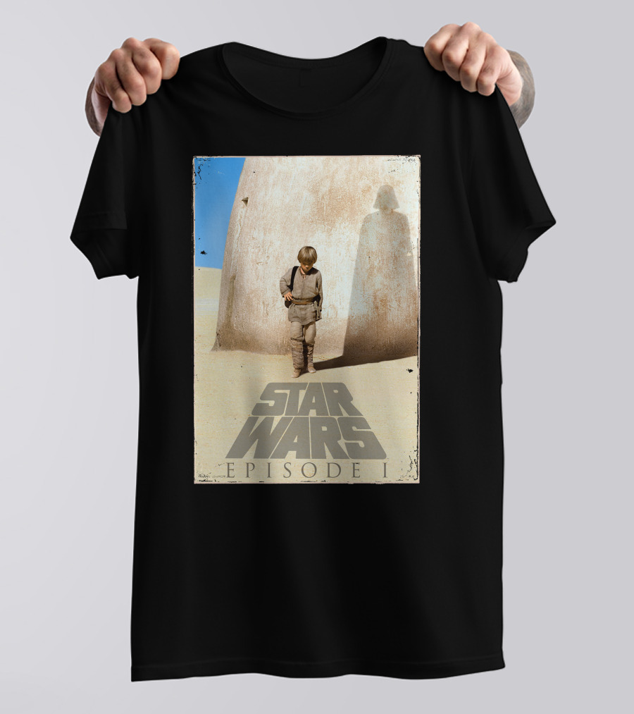 Star Wars Episode I The Phantom Menace Anakin Skywalker Shadow T-Shirt