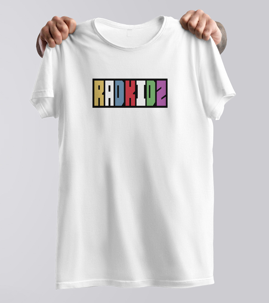 Radkidz Colorful Block Letter T-Shirt