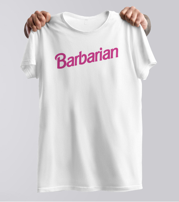 Barbarian Styled Like Barbie Font By Ginny Di T-Shirt