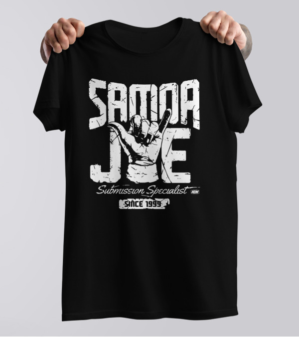 AEW Samoa Joe Submission Specialist Hand Symbol Since 1999 T-Shirt