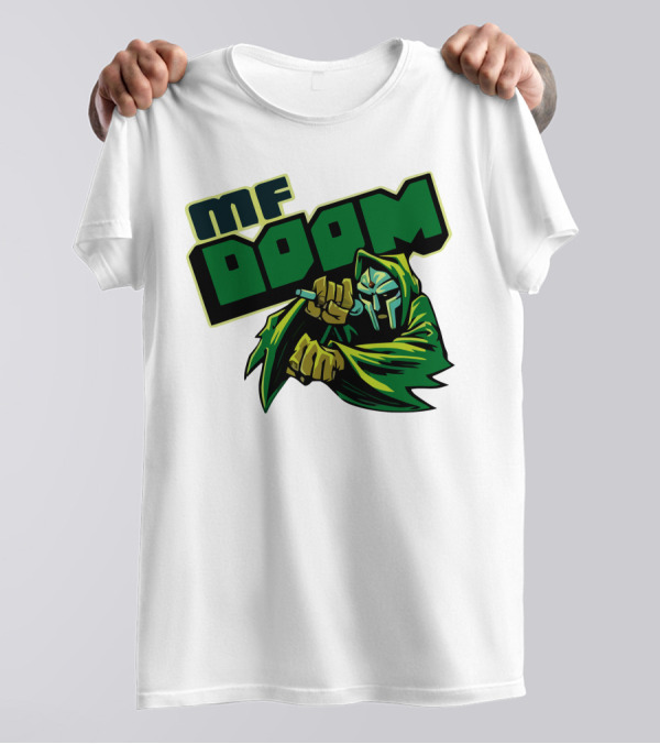 MF Doom Merch Anti Hero Iconic Masked Rapper T-Shirt