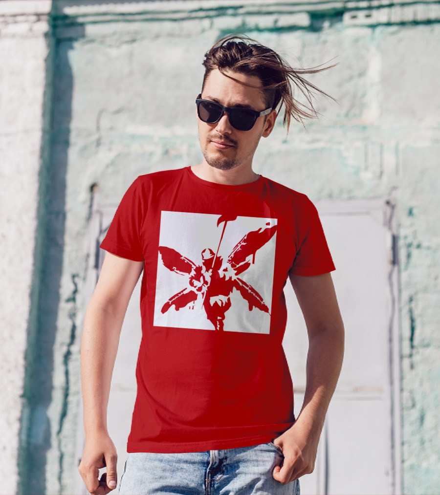 Linkin Park Square Street Soldier Winged Icon Merch T-Shirt
