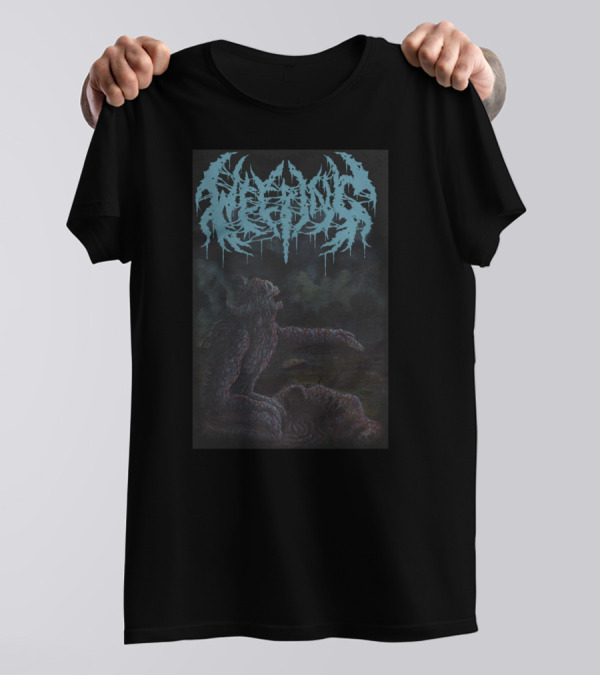 Nightshift Merch Awestruck Creature Under Moonlit Clouds T-Shirt