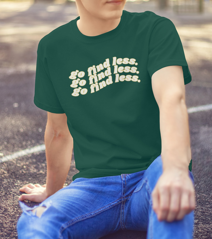 Elyse Myers Go Find Less Repeated Text T-Shirt