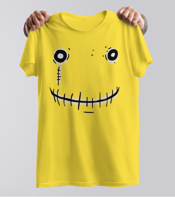 Salad Fingers Hubert Smiling Face Salad Fingers Merch T-Shirt