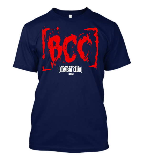 AEW Shop Blackpool Combat Club BCC All Elite Wrestling T-Shirt