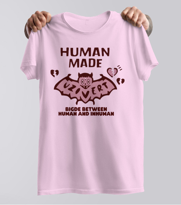 Human Made Lil Uzi Vert Bigde Between Human And Inhuman T-Shirt