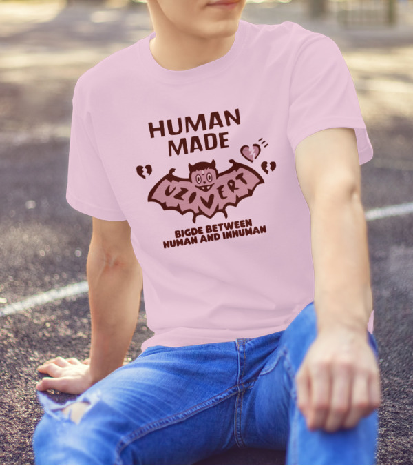 Human Made Lil Uzi Vert Bigde Between Human And Inhuman T-Shirt
