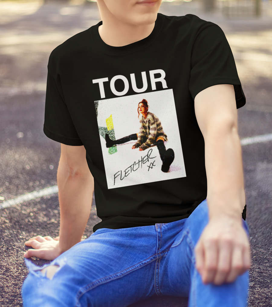 Fletcher XX Tour 1 Merch Cozy Sitting Image T-Shirt