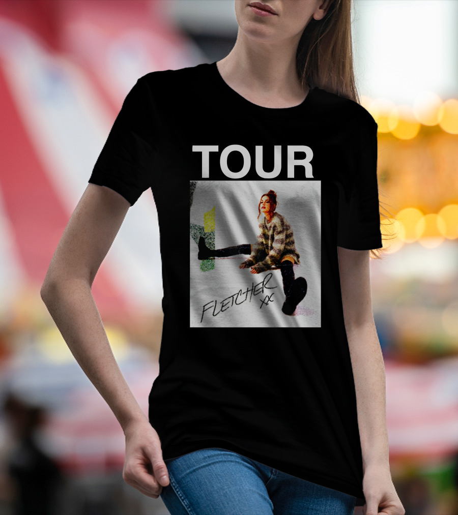 Fletcher XX Tour 1 Merch Cozy Sitting Image T-Shirt