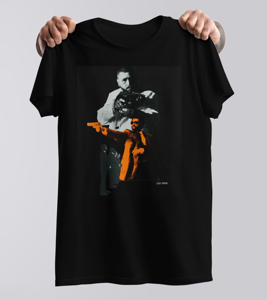 Post Malone The Weeknd Collaboration Merch One Right Now T-Shirt