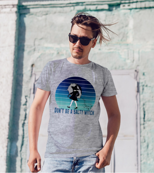 DON'T BE A SALTY WITCH Umbrella Magic Walking T-Shirt