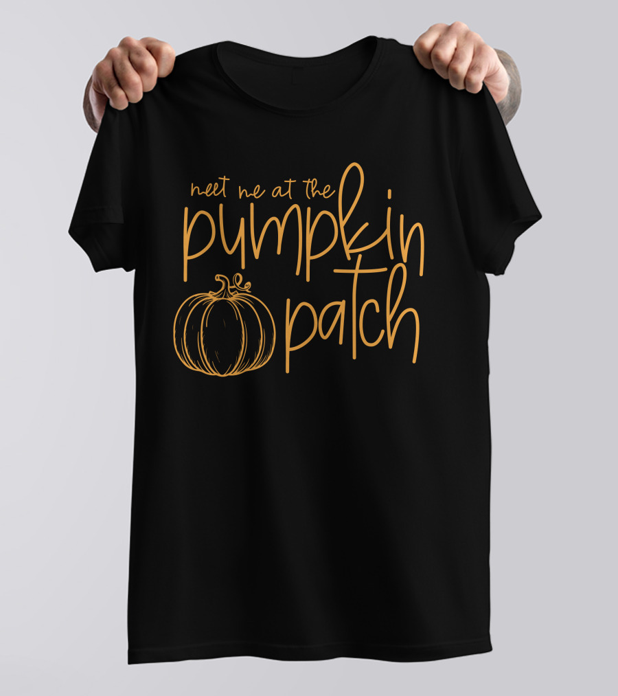 Meet Me At The Pumpkin Patch Halloween T-Shirt