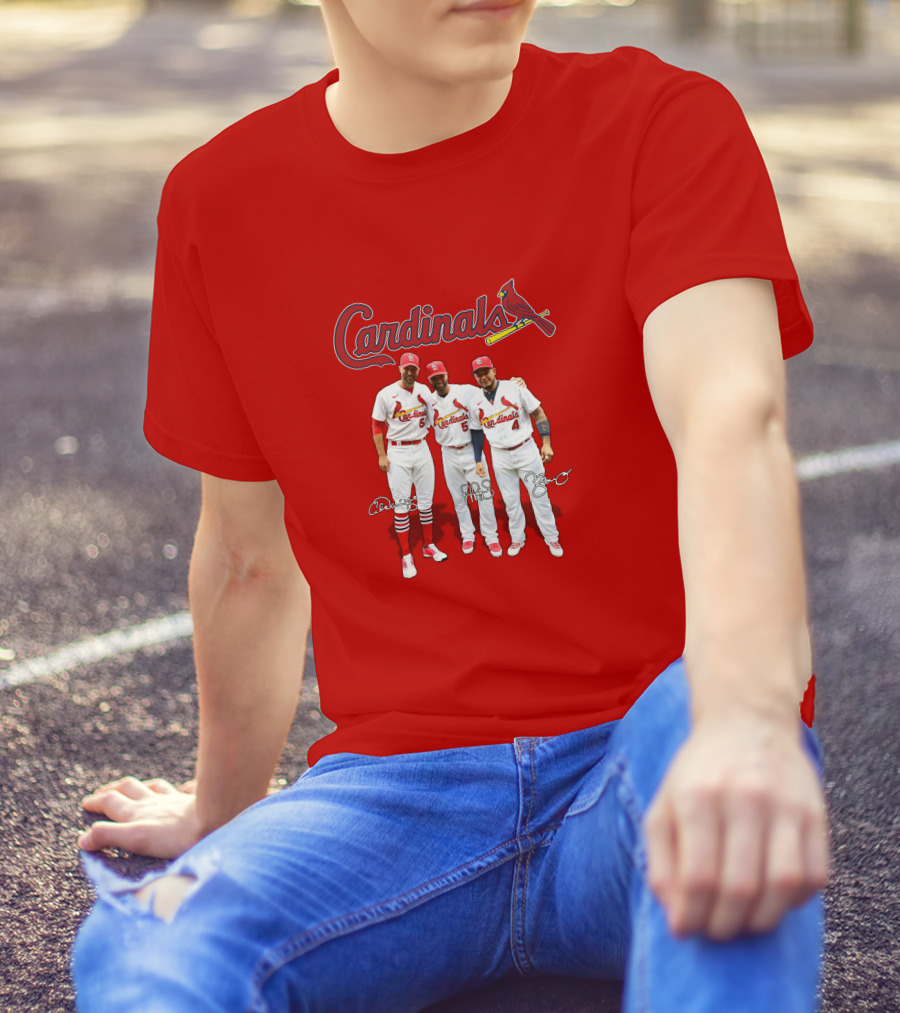 CARDINALS BASEBALL LEGENDS RED T-Shirt