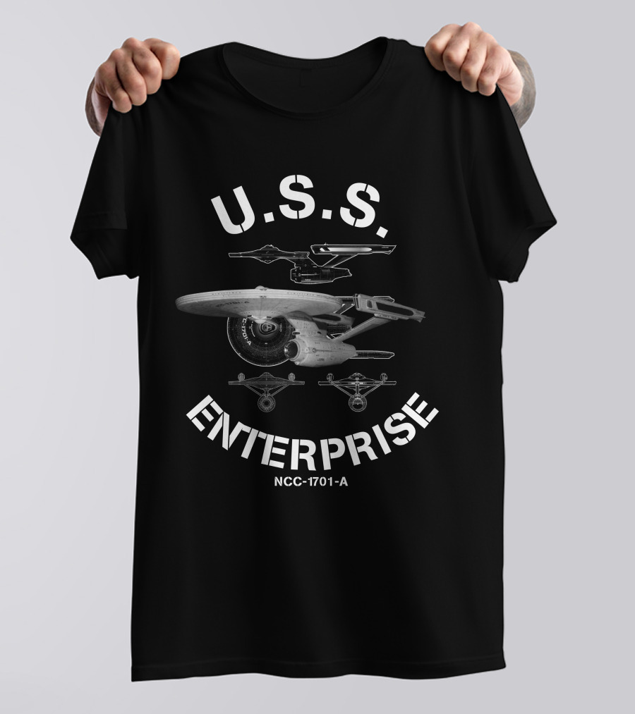 USS Enterprise NCC-1701-A Starship T-Shirt