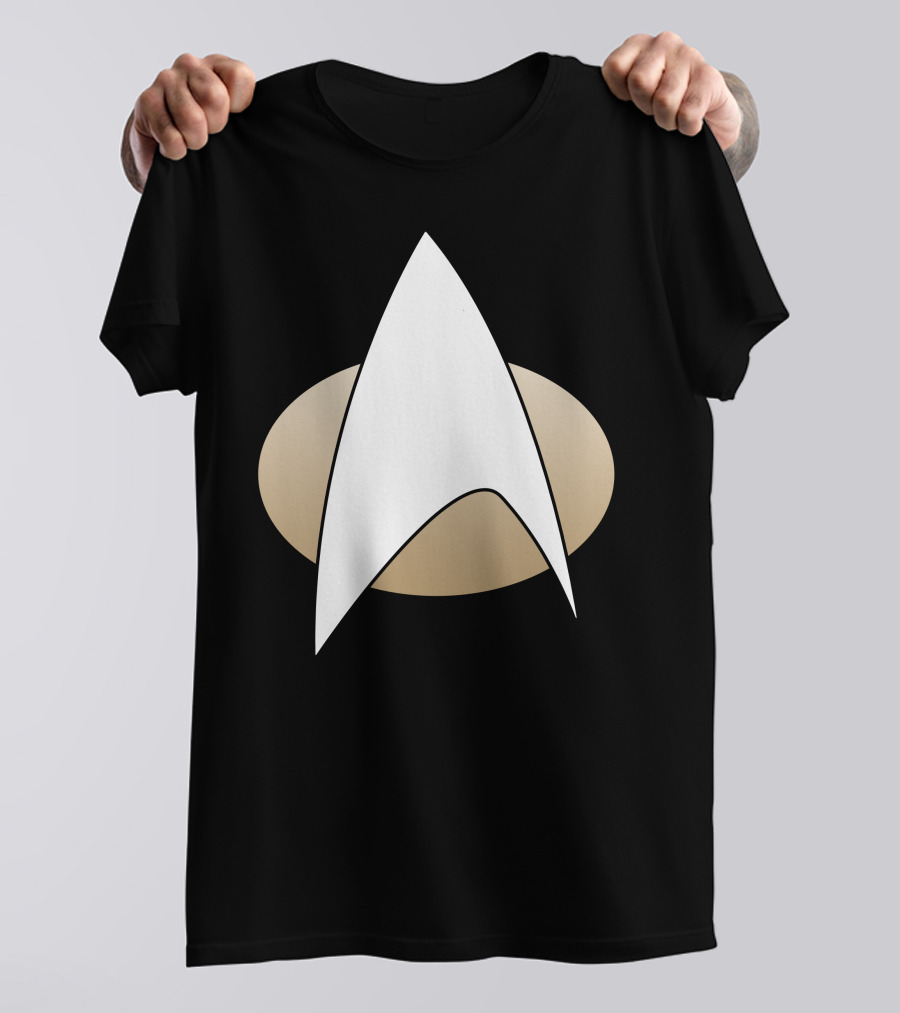 Star Trek Command Red Paneled Uniform Badge Insignia T-Shirt
