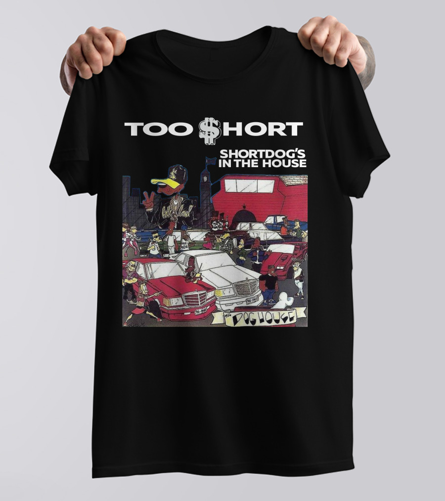 Too Short Short Dog's In The House Dog House Urban Scene T-Shirt