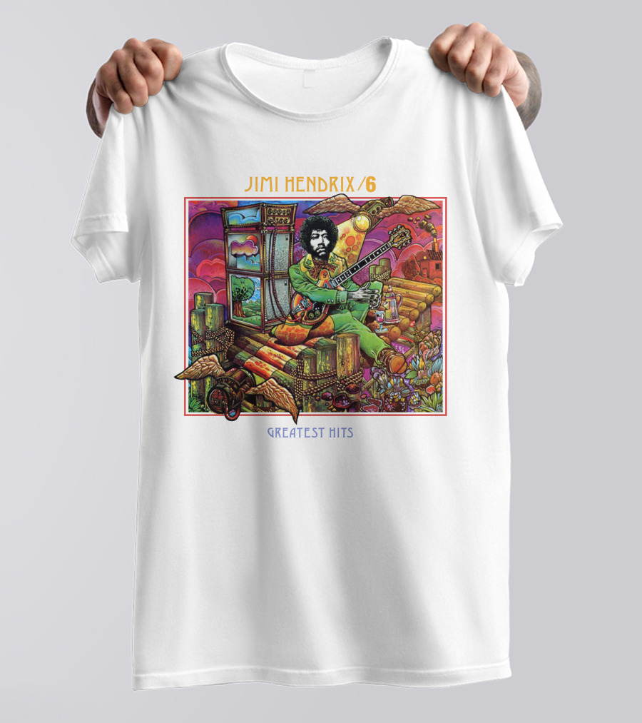 Jimi Hendrix Greatest Hits 6 T-Shirt