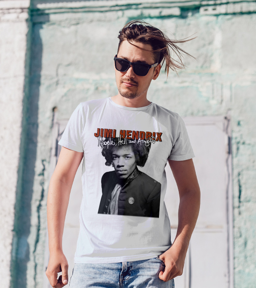 Jimi Hendrix People, Hell And Angels T-Shirt