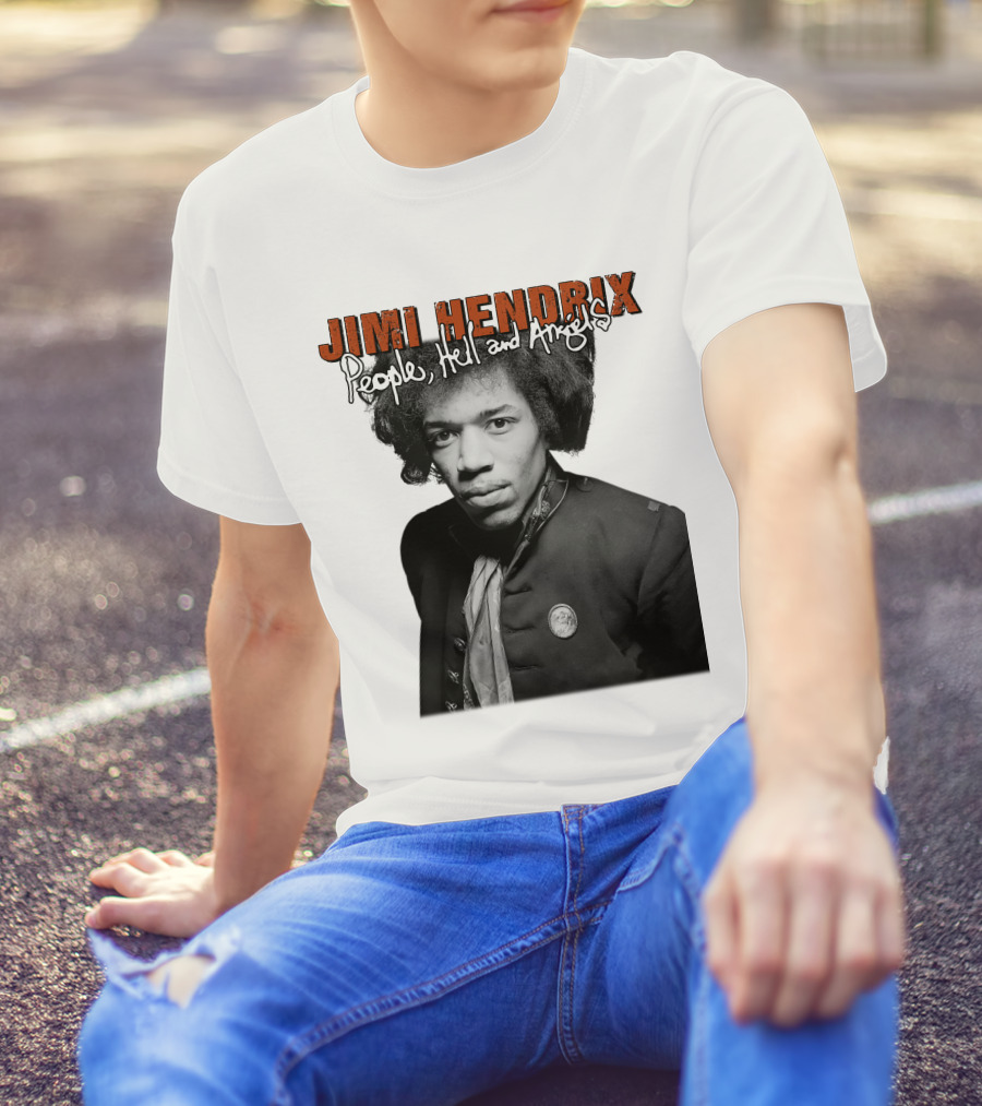 Jimi Hendrix People, Hell And Angels T-Shirt