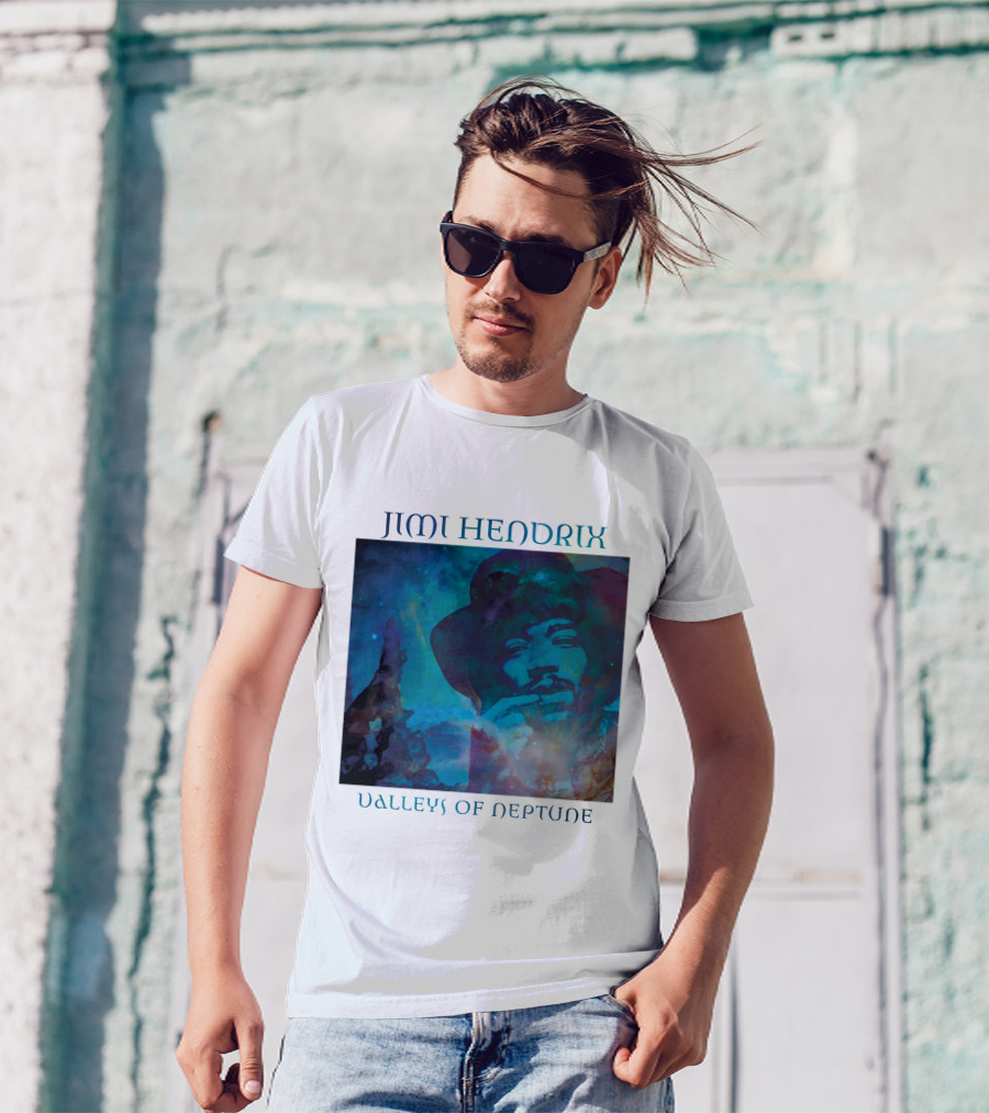 Jimi Hendrix Valleys Of Neptune Album T-Shirt