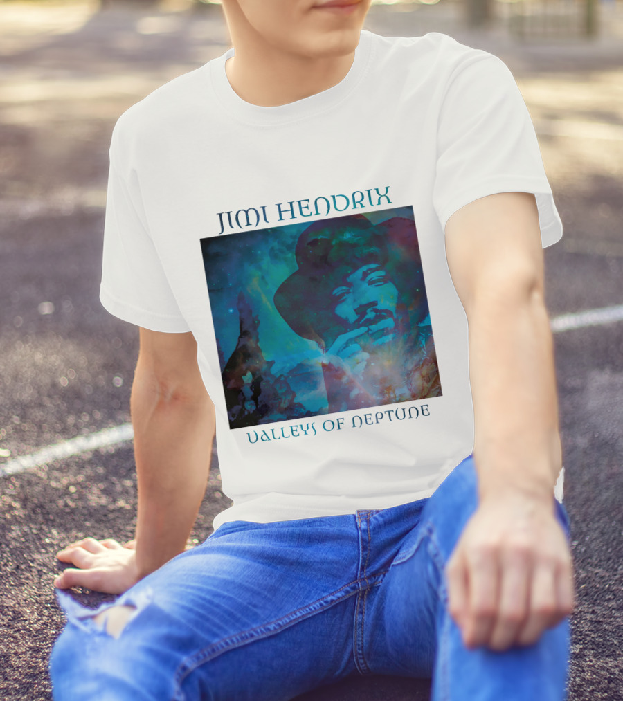 Jimi Hendrix Valleys Of Neptune Album T-Shirt