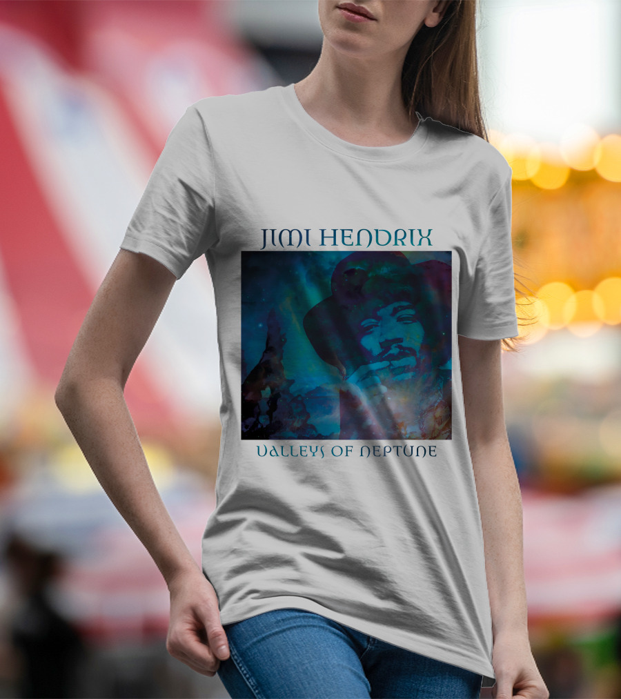 Jimi Hendrix Valleys Of Neptune Album T-Shirt