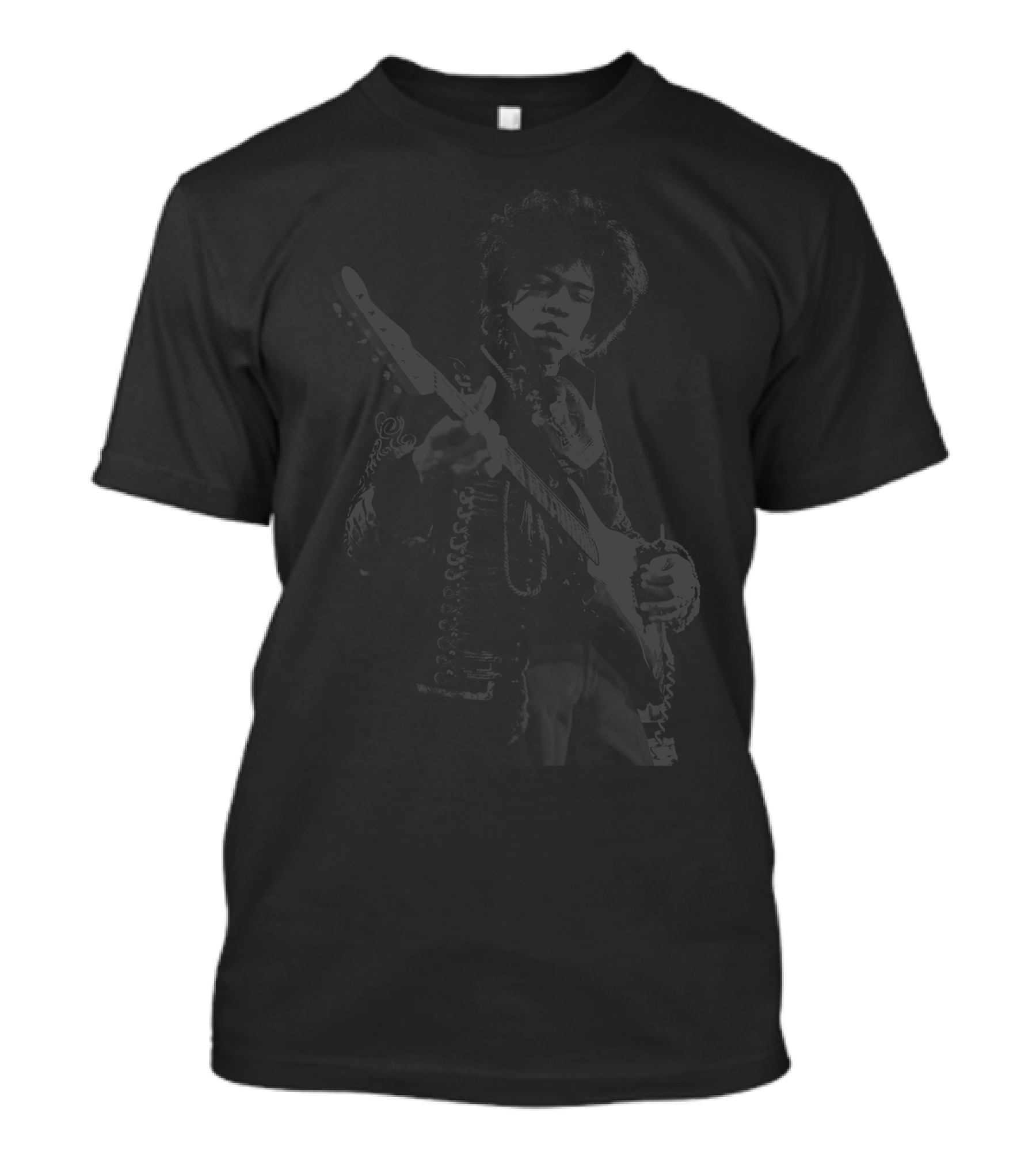 Shadow Jimi Hendrix Electric Guitar Legend T-Shirt