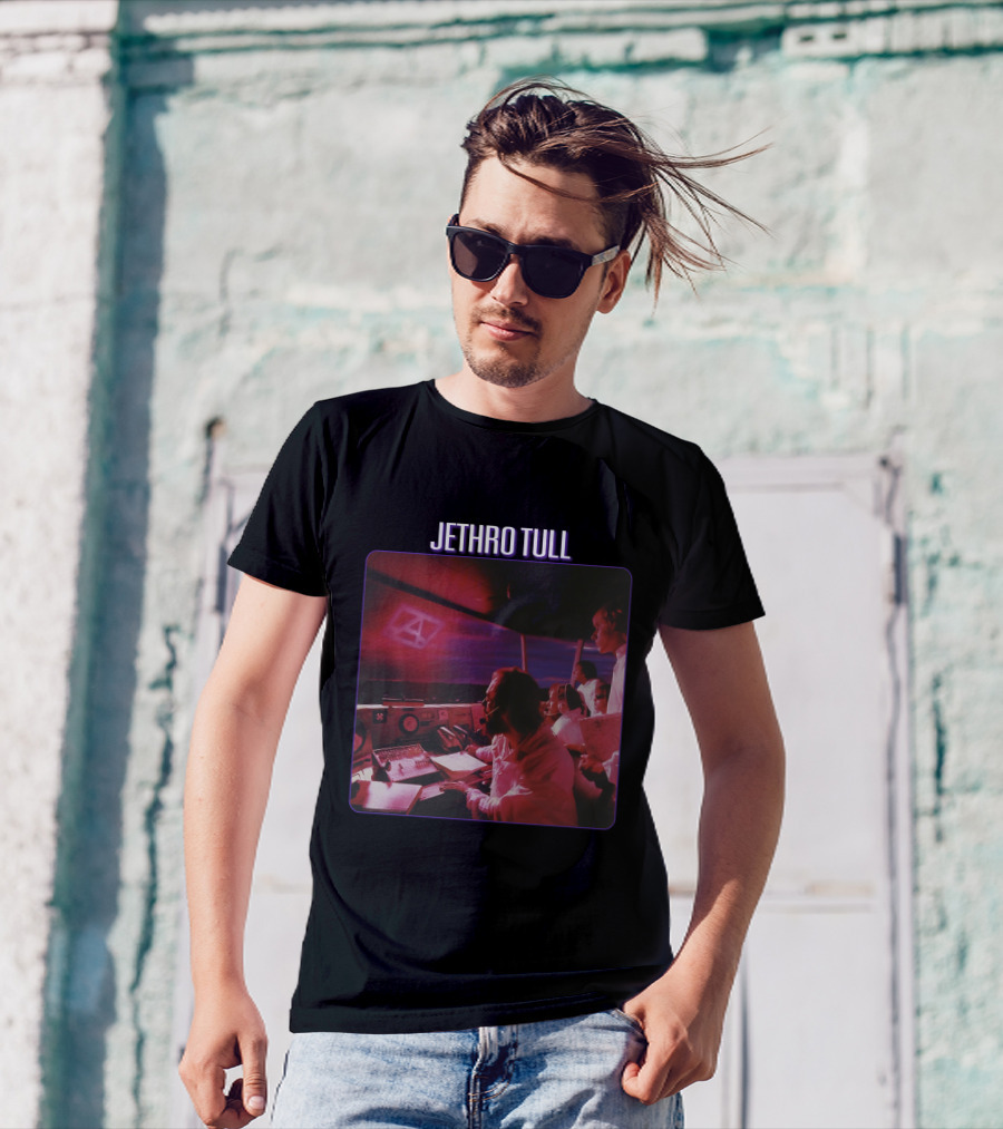 Jethro Tull A Album Control Room Scene T-Shirt