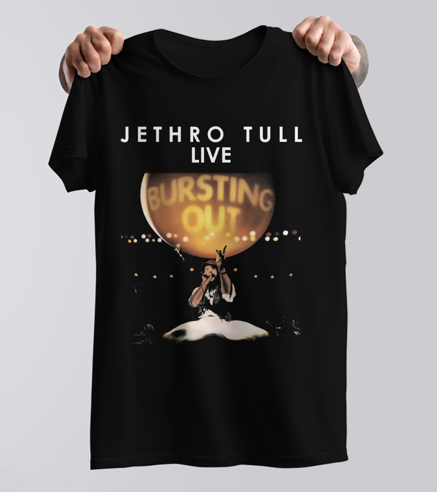 Jethro Tull Live Bursting Out T-Shirt