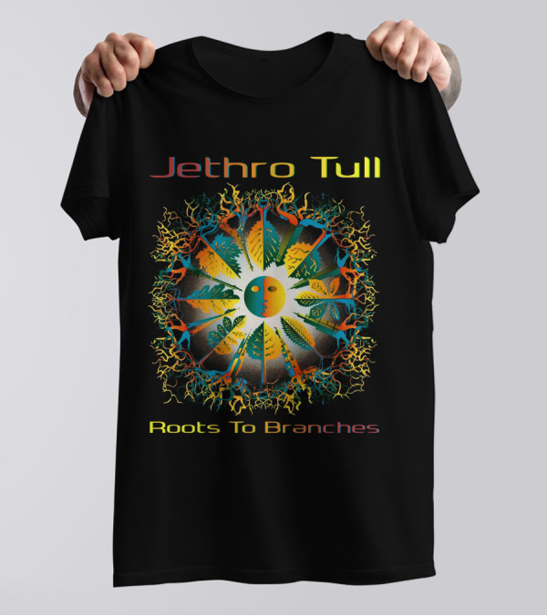 Jethro Tull Roots To Branches Vibrant Tree Circle T-Shirt