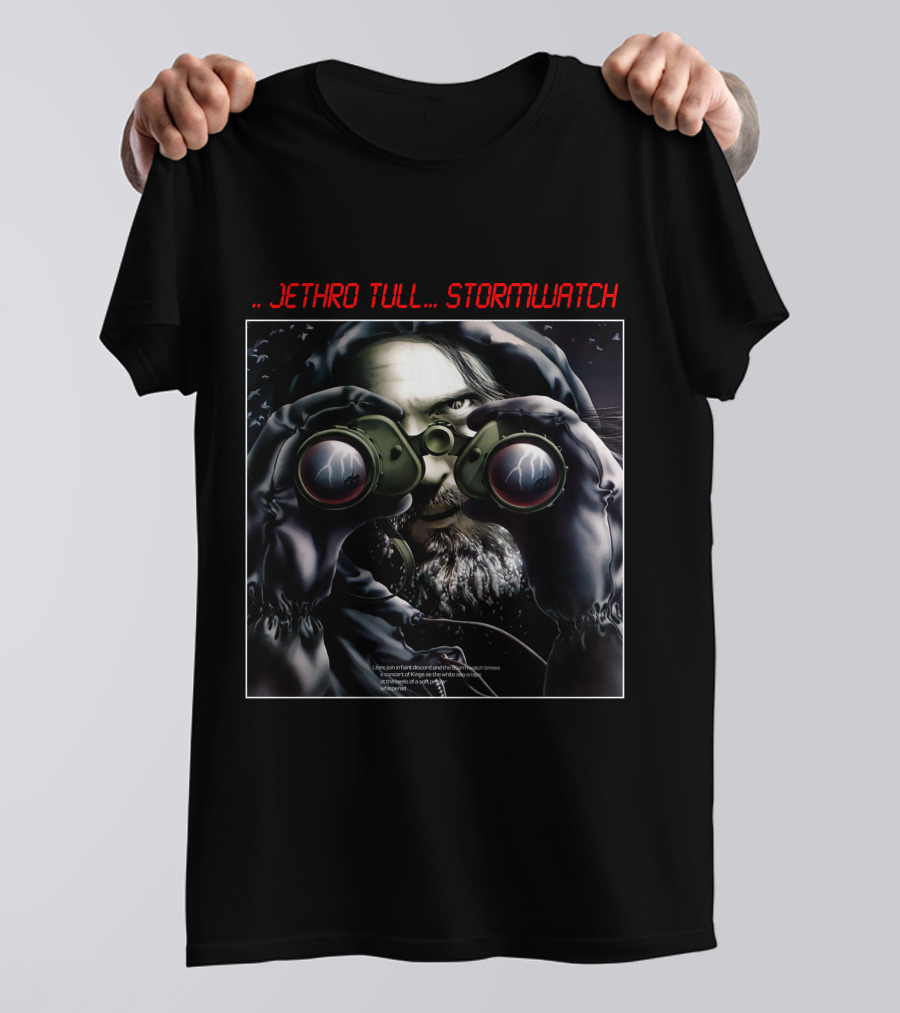 Jethro Tull Stormwatch Binoculars And Lightning T-Shirt
