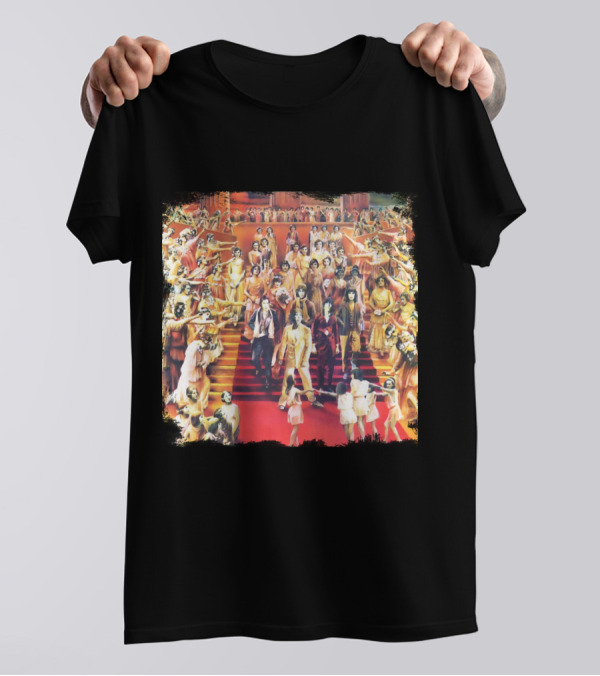 Only Rock Roll Famous Rock Band Iconic Album Cover T-Shirt