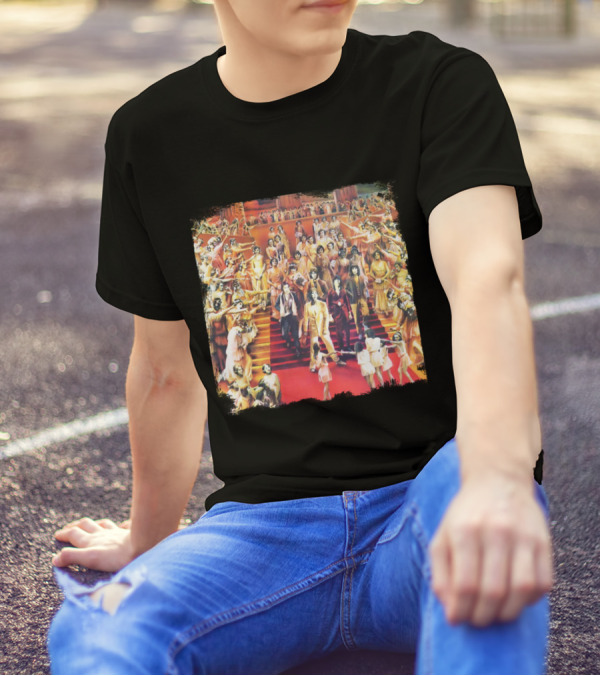 Only Rock Roll Famous Rock Band Iconic Album Cover T-Shirt