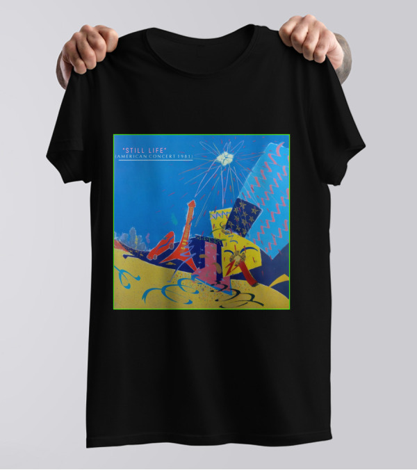 Still Life American Concert 1981 Vibrant Abstract T-Shirt