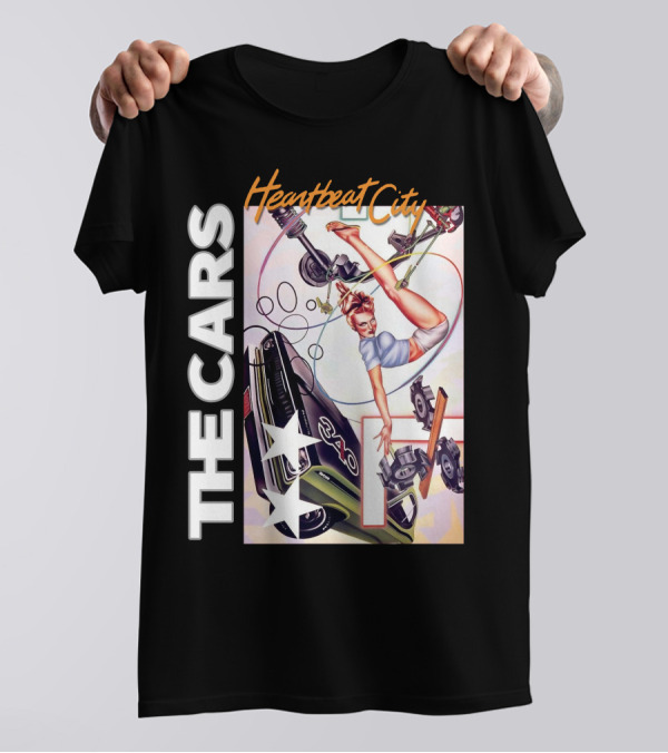 The Cars Heartbeat City 340 Retro T-Shirt