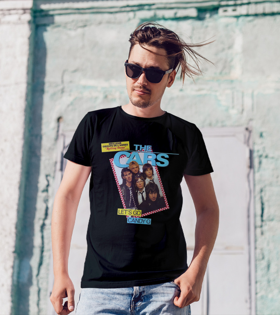 The Cars Let's Go Candy O Rolling Stone Magazine T-Shirt