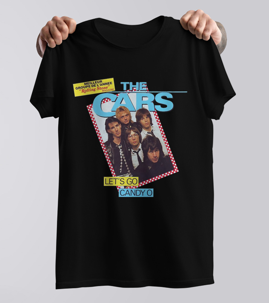 The Cars Let's Go Candy O Rolling Stone Magazine T-Shirt