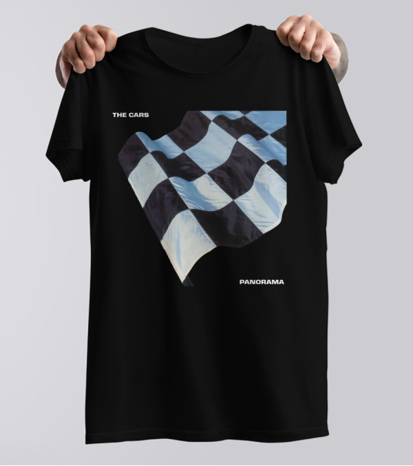 The Cars Panorama Racing Flag Cover T-Shirt