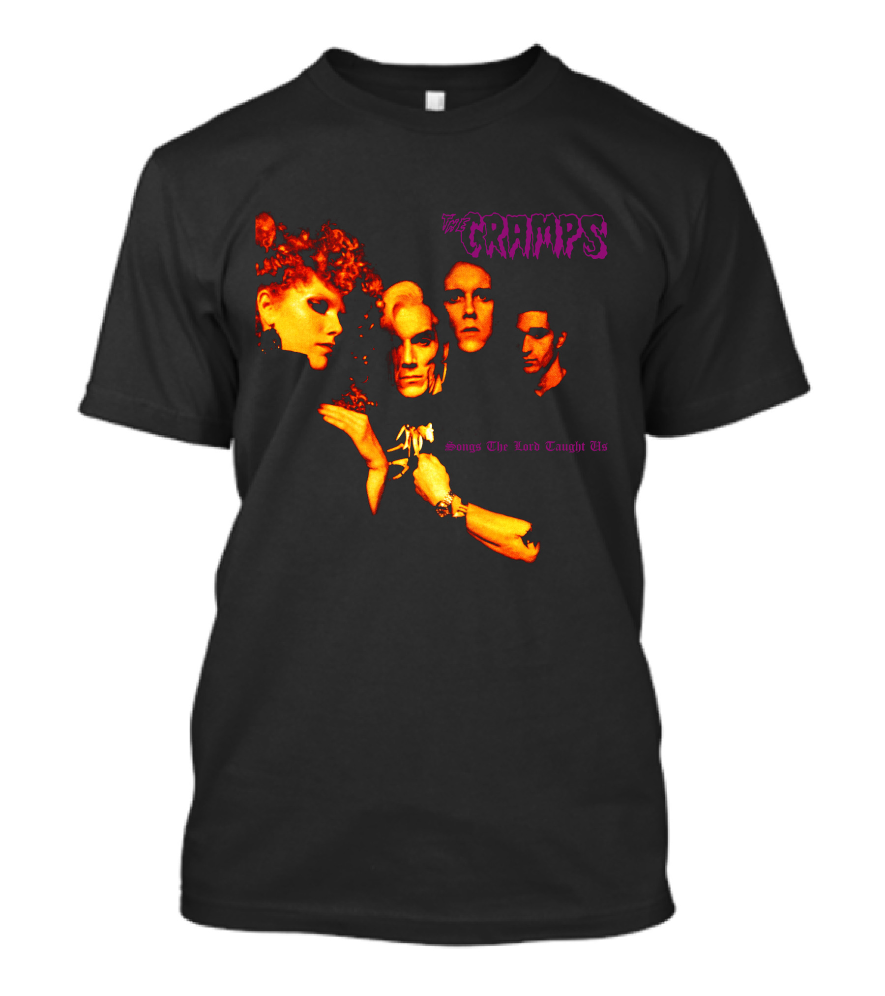 The Cramps Songs The Lord Taught Us Album Cover T-Shirt