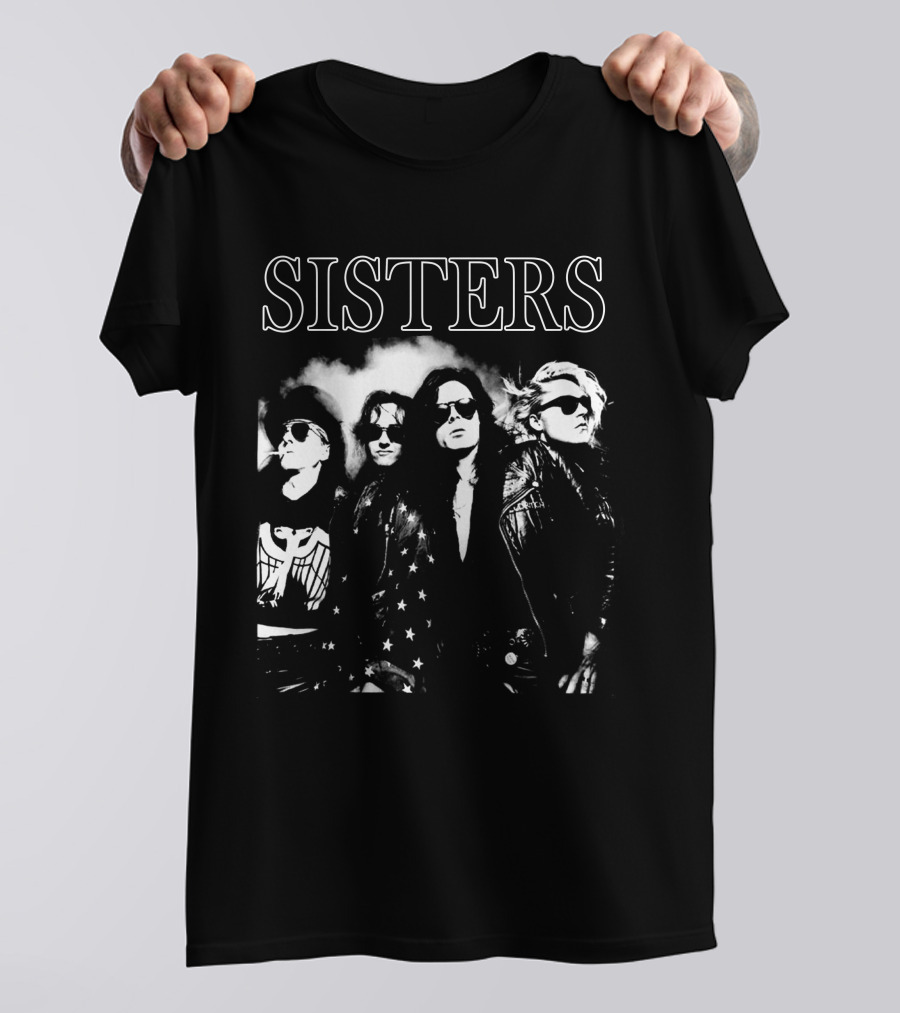 SISTERS Mercyy Punk Rock Band T-Shirt