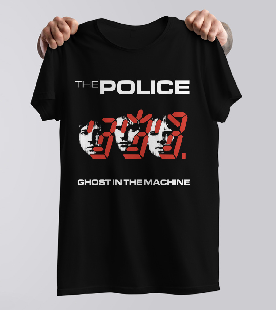 THE POLICE GHOST IN THE MACHINE 1981 ALBUM T-Shirt