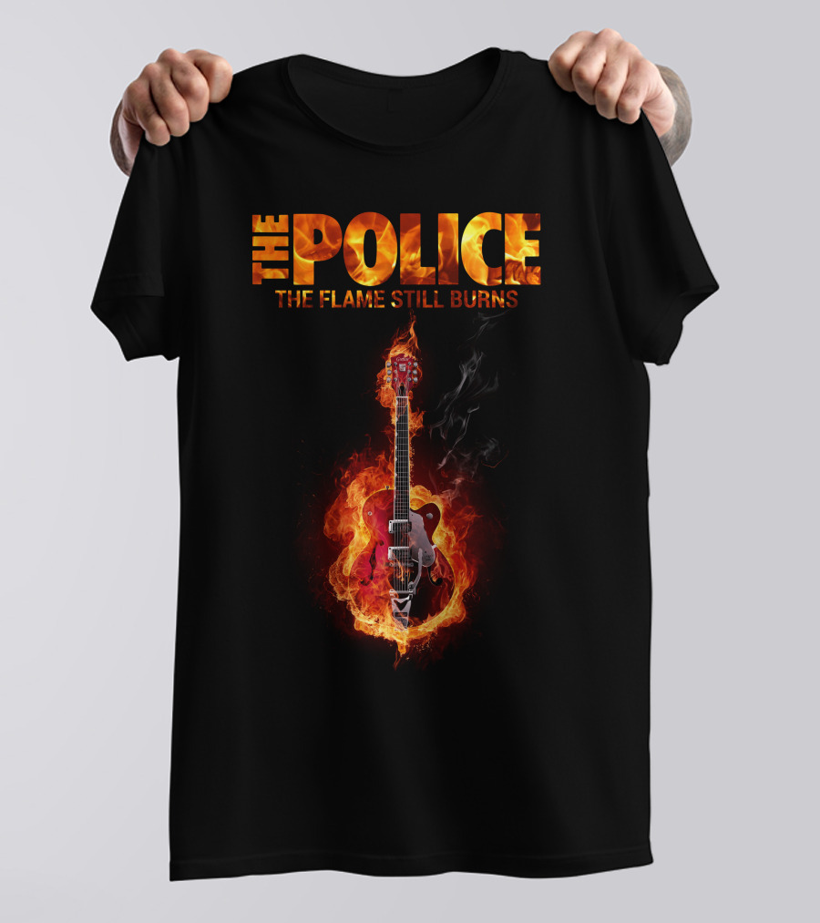 The Police The Flame Still Burns T-Shirt
