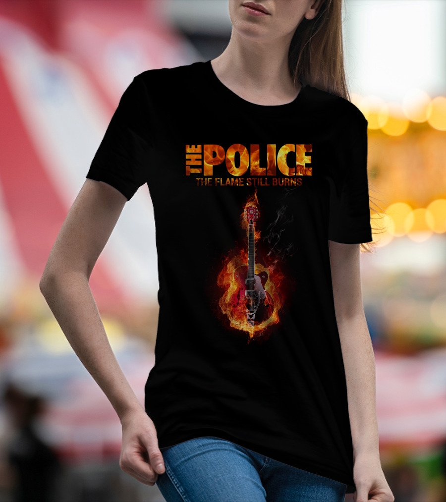 The Police The Flame Still Burns T-Shirt
